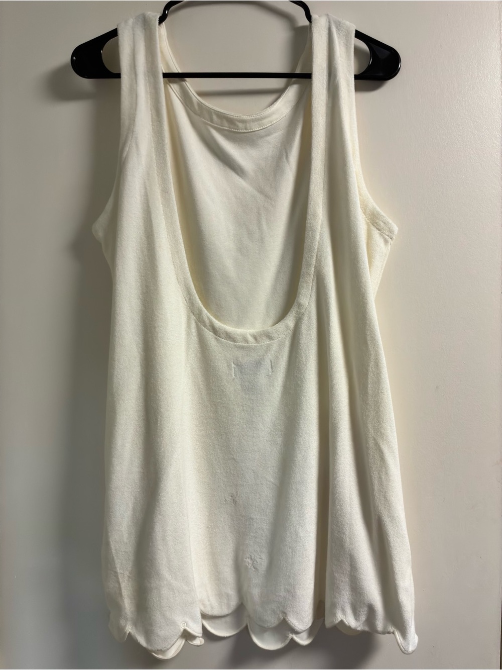 Sincerely Jules Cream backless mini dress